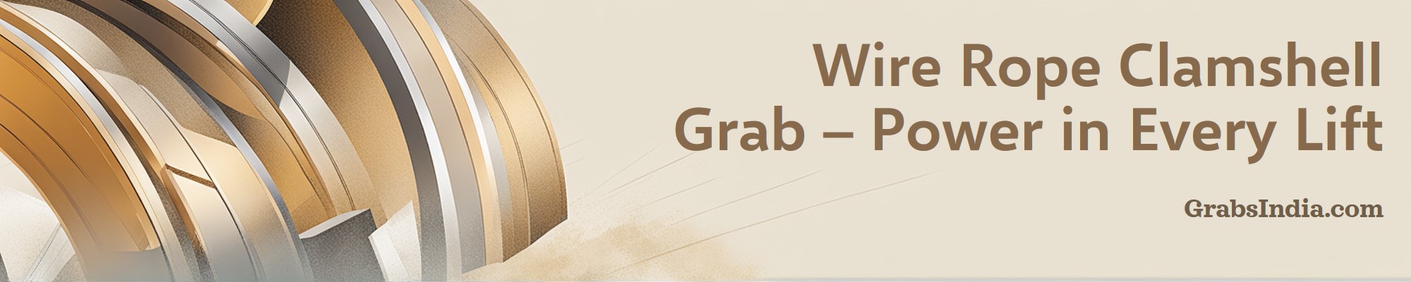 two & four rope bulk handling wirerope grab
