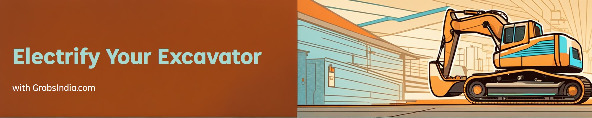 Electric Excavator: convert your old Excavator to Electric! Electric Excavator: convert your old Excavator to Electric!