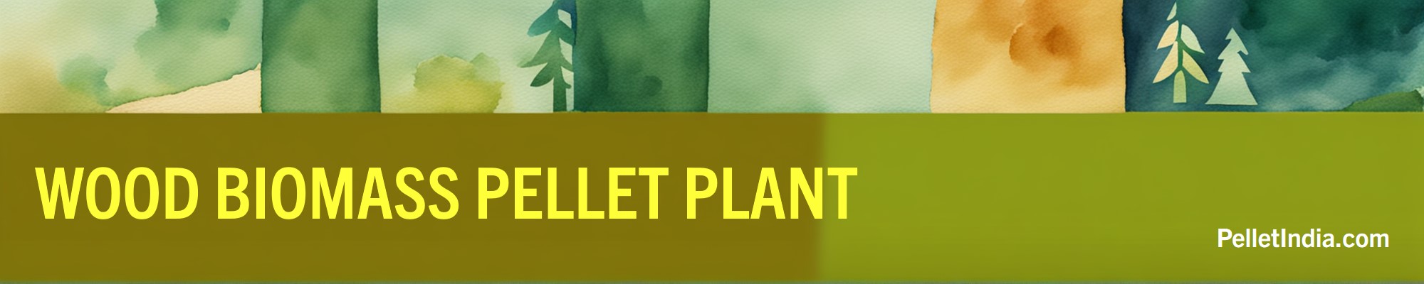 Wood Biomass Pellet Plant